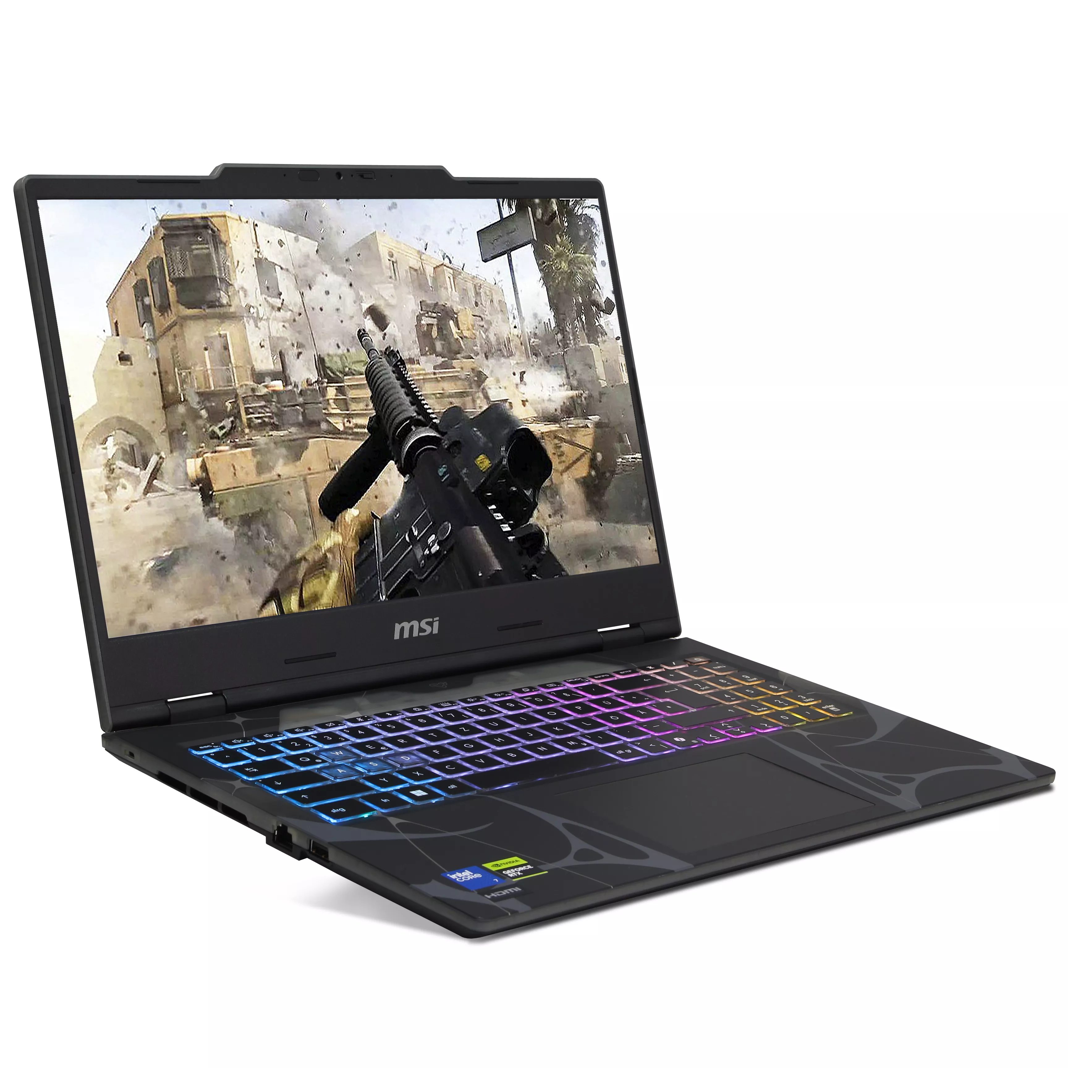 MSI Cyborg 15 B2RWEKG Gaming | 16GB DDR5 RAM | 512GB NVMe SSD | Intel Core 7 240H | 15.6" Full HD LED Display | NVIDIA GeForce RTX 5050 8GB | Windows 11 Pro | WLAN & Bluetooth | MS Office 2024 MSI Cyborg 15 B2RWEKG Gaming | 16GB DDR5 RAM | 512GB NVMe SSD | Intel Core 7 240H | 15.6" Full HD LED Display | NVIDIA GeForce RTX 5050 8GB | Windows 11 Pro | WLAN & Bluetooth | MS Office 2024
