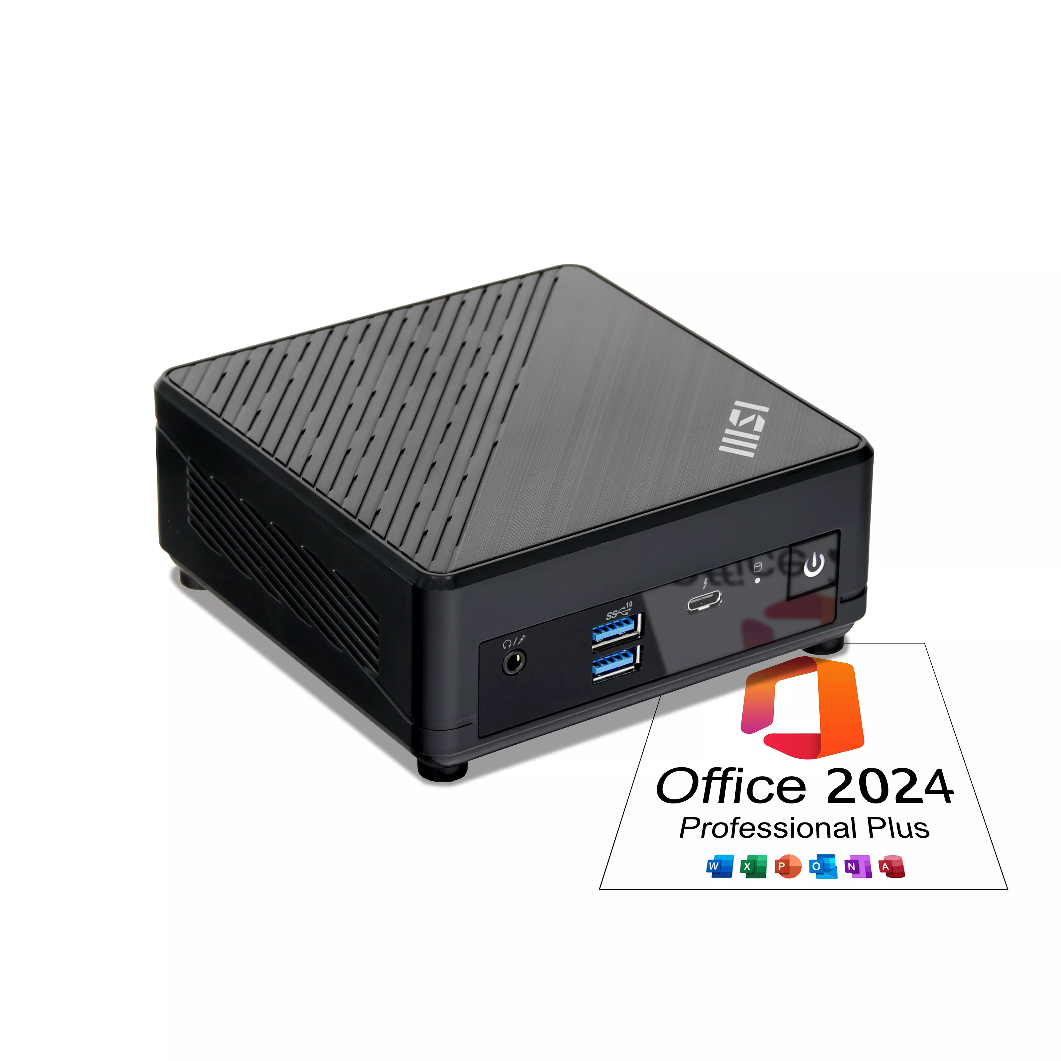 Office Cubi | Intel Core i7-1255U | Intel Iris Xe | 32GB RAM | 1TB SSD | Windows 11 | W-LAN/WIFI + BT | Office Professional Plus 2024