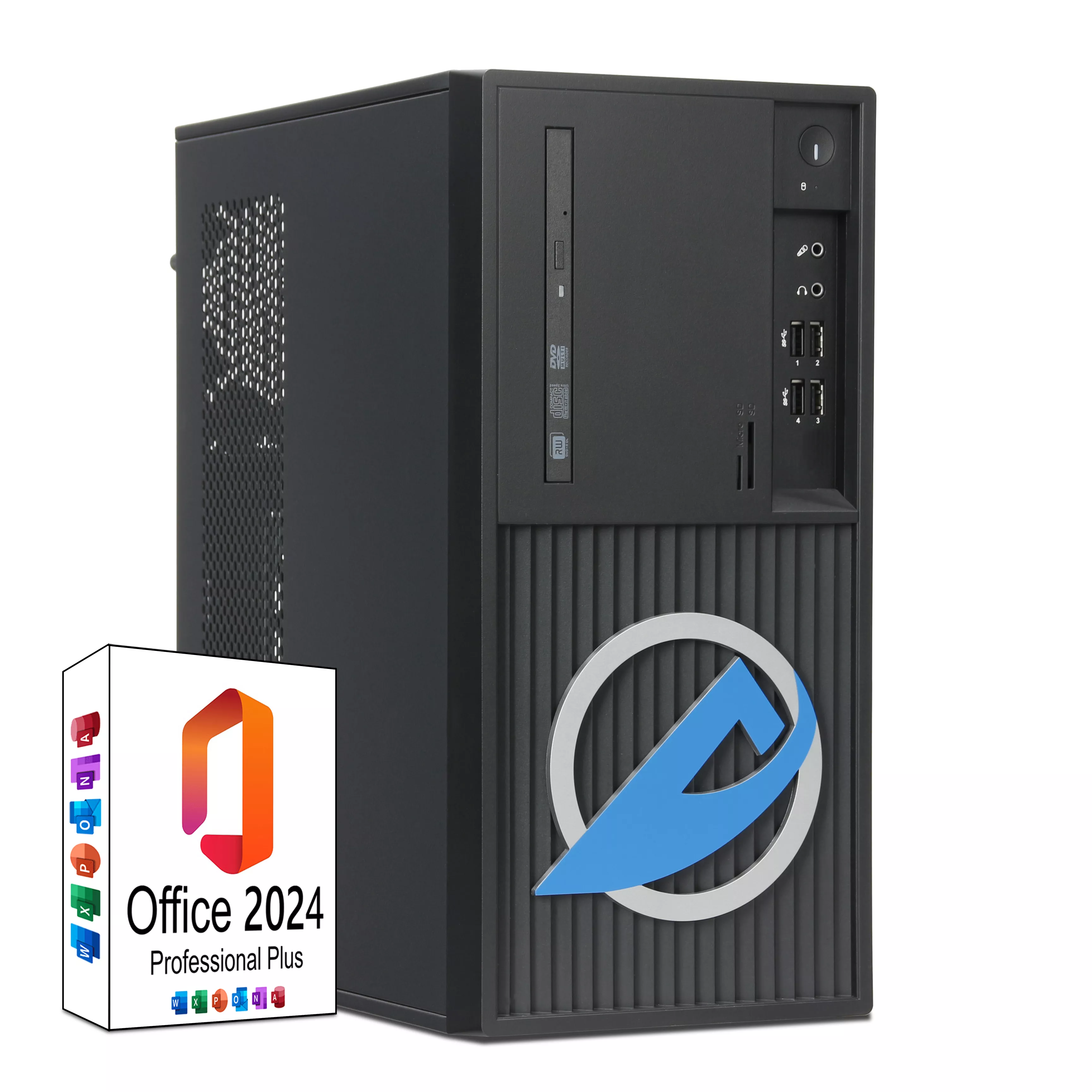 Desktop PC Barcelona | Intel Core i5-6500 | Nvidia GeForce GT 610 2GB | 16GB RAM | 1TB SSD | Windows 11 | WLAN | MS Office 2024