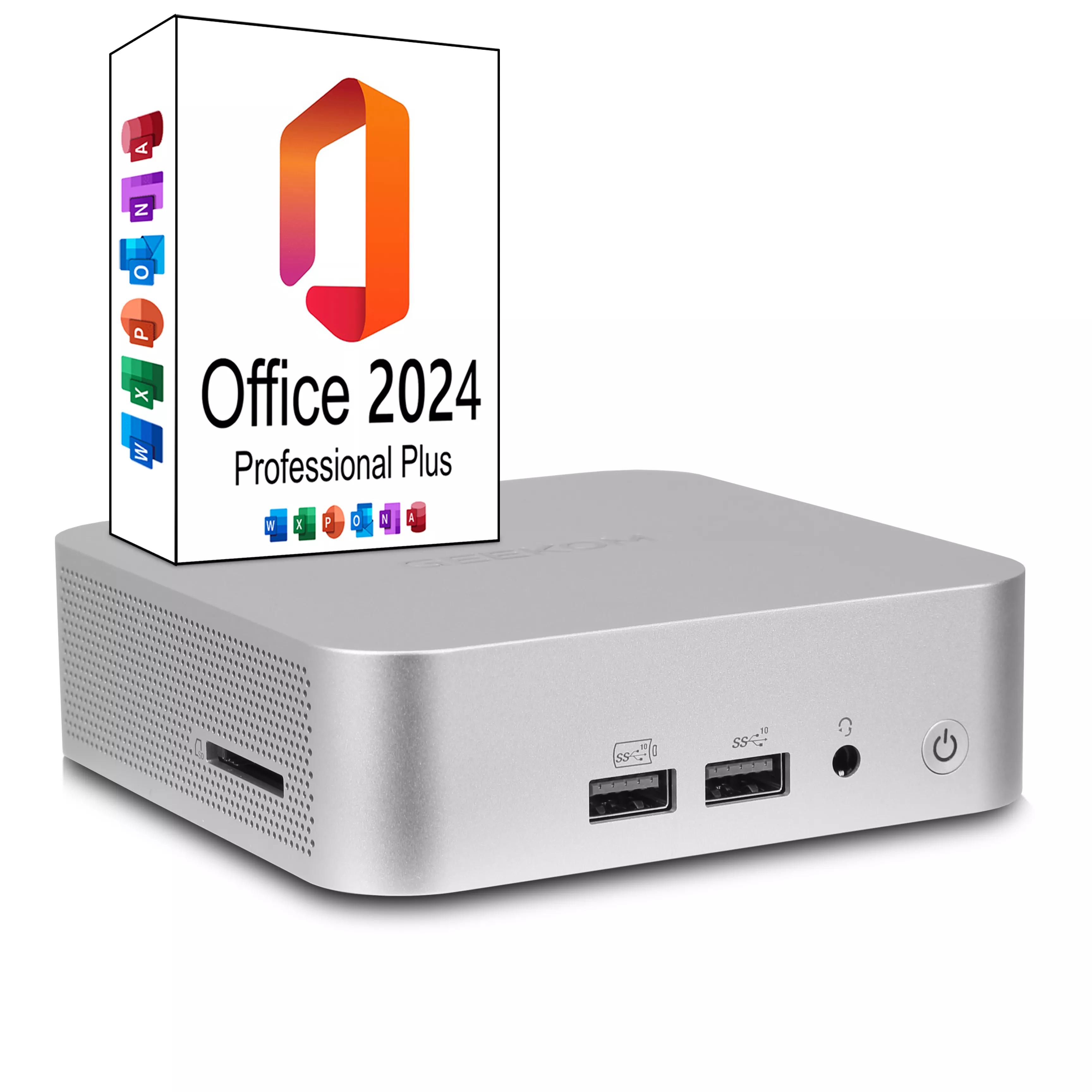 Geekom A6 Mini PC | 16GB DDR5 RAM | 1TB NVMe SSD | Windows 11 | AMD Ryzen 7 - 6800 | WLAN & Bluetooth | MS Office 2024 Geekom A6 Mini PC | 16GB DDR5 RAM | 1TB NVMe SSD | Windows 11 | AMD Ryzen 7 - 6800 | WLAN & Bluetooth | MS Office 2024
