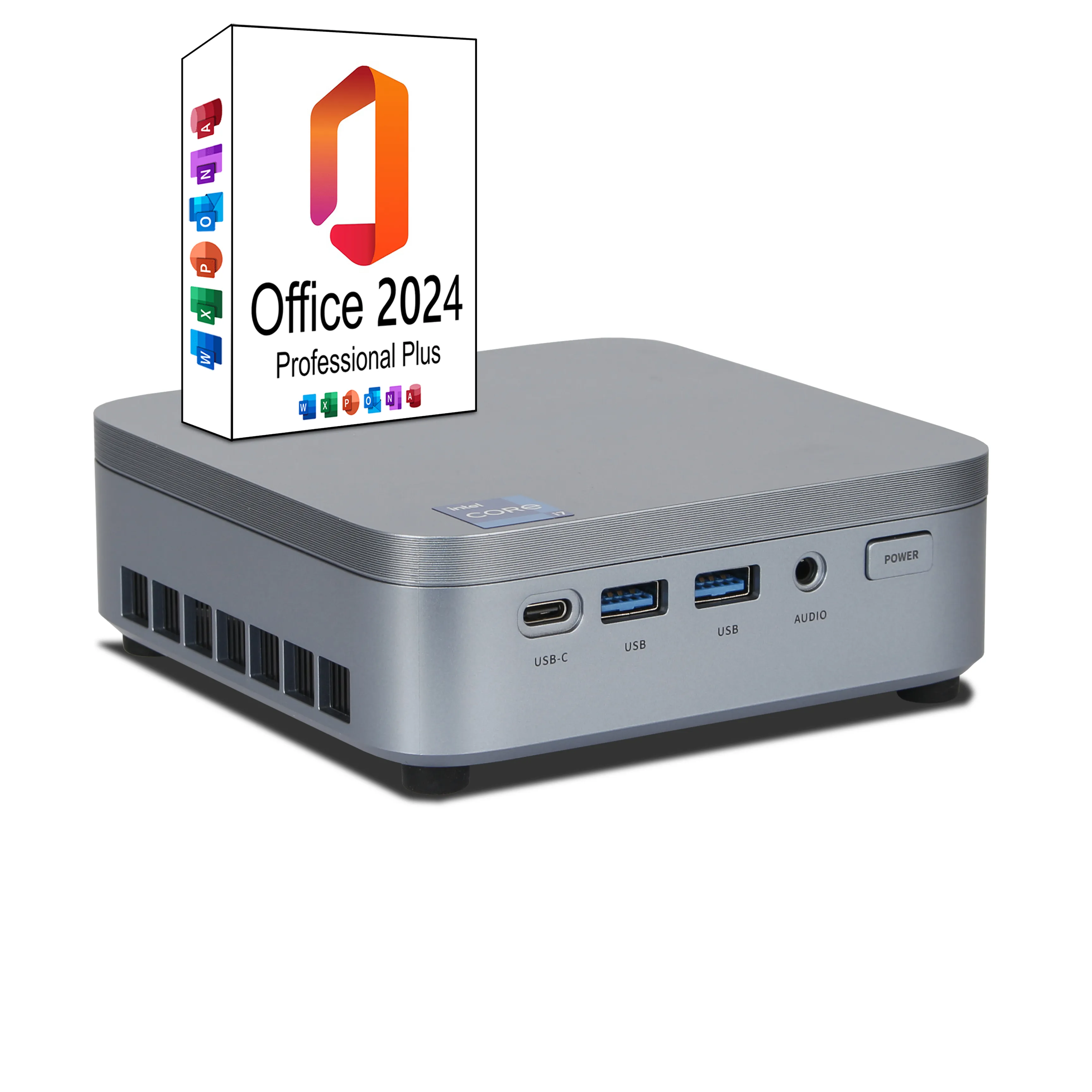 Ank-IX Matrix Mini PC | 32GB RAM | 1TB NVMe SSD | Windows 11 | Intel Core i5 14500HX | WLAN & Bluetooth | MS Office 2024 Ank-IX Matrix Mini PC | 32GB RAM | 1TB NVMe SSD | Windows 11 | Intel Core i5 14500HX | WLAN & Bluetooth | MS Office 2024