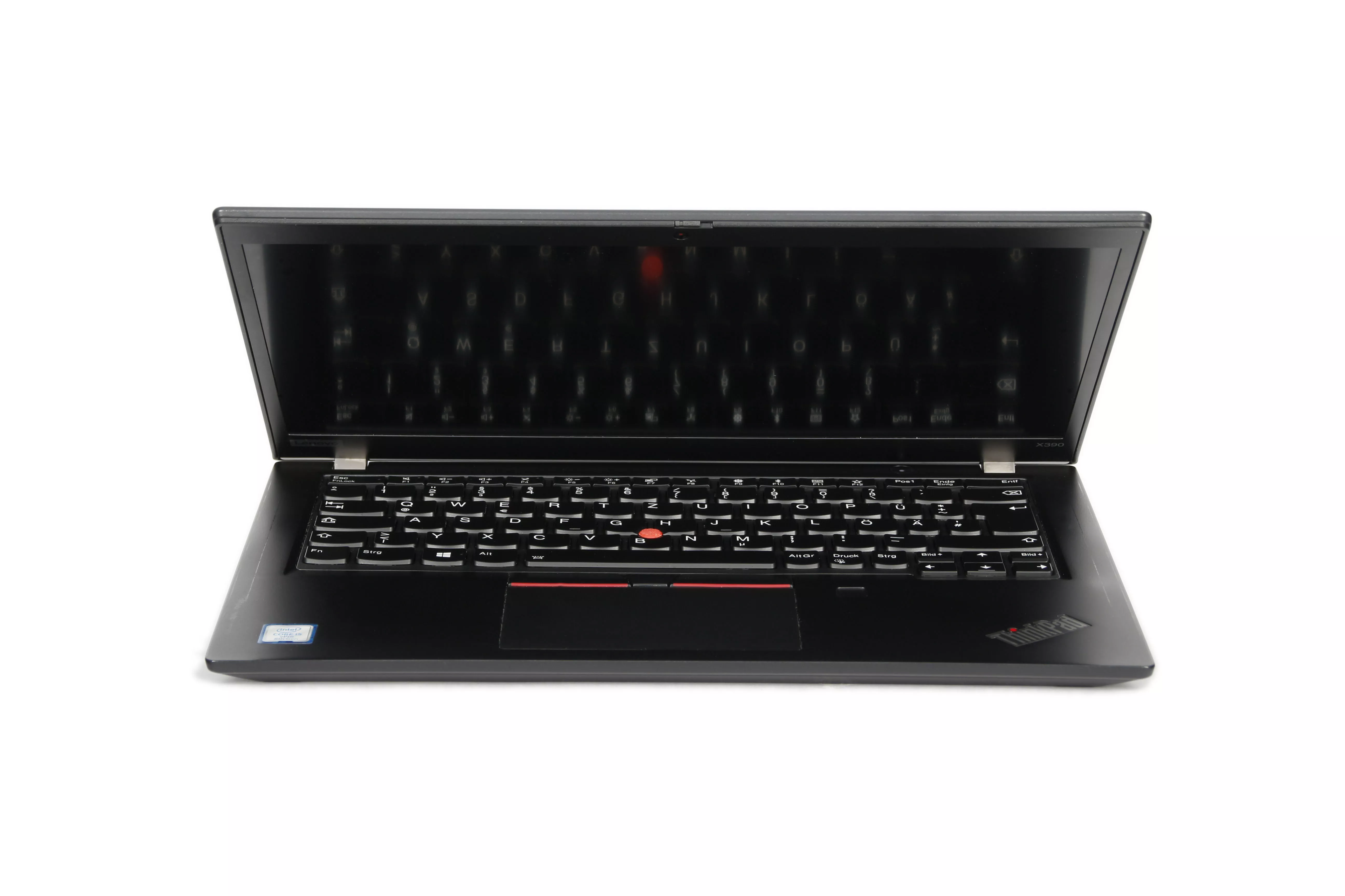 Lenovo ThinkPad X390 | Intel Core i5-8365U | 16Go RAM | 512Go NVMe SSD | 13.3" Full HD Display | WiFi & BT | Windows 11 | MS Office 2021 | Clavier allemand rétroéclairé | Lecteur d'empreintes digitales