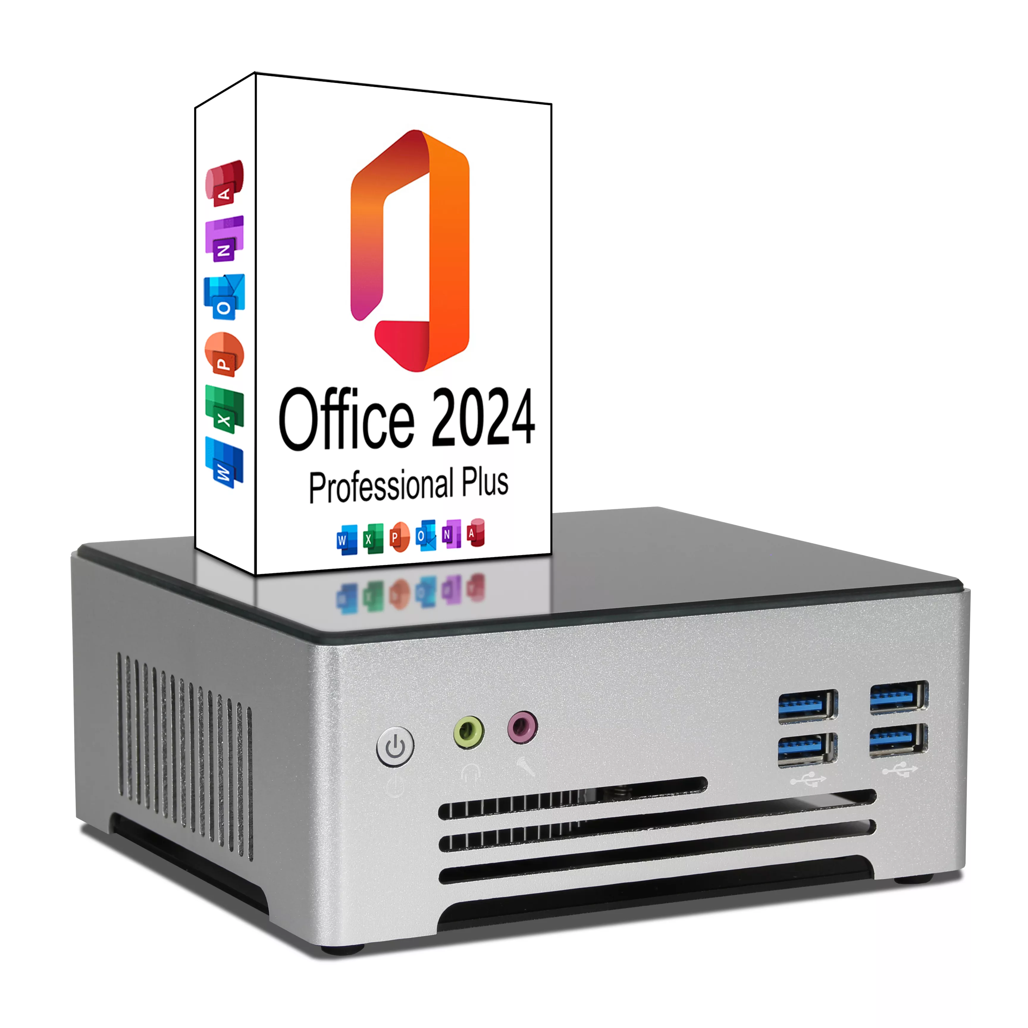 Ankermann MX PRO Mini PC | 16GB RAM | 1TB NVMe SSD | Windows 11 | Intel Core i7 - 9750H | WLAN & Bluetooth | MS Office 2024 Ankermann MX PRO Mini PC | 16GB RAM | 1TB NVMe SSD | Windows 11 | Intel Core i7 - 9750H | WLAN & Bluetooth | MS Office 2024