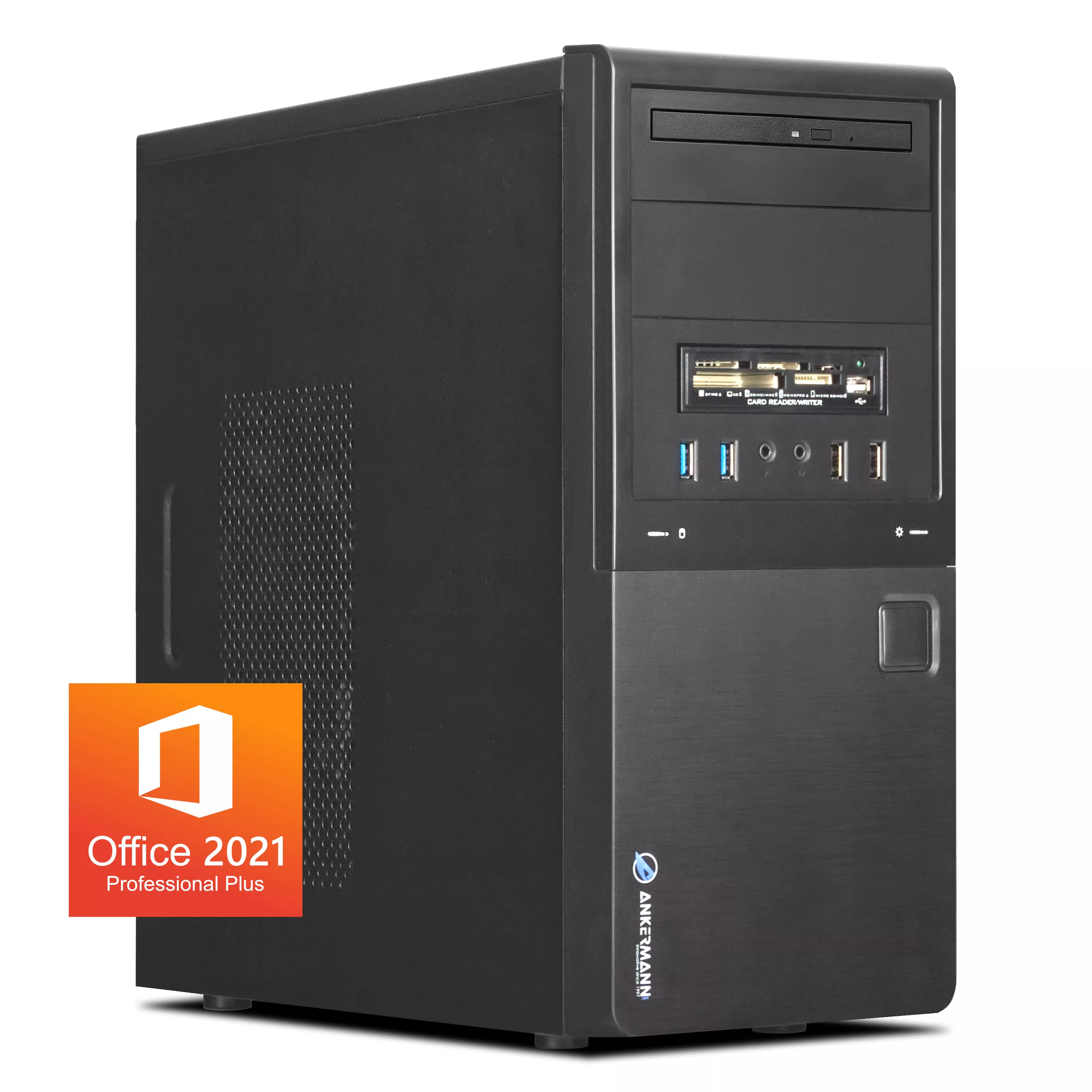 Barcelona Gen4 | Intel Core i5-4570 | Nvidia GeForce GT 610 2GB | 16GB RAM | 1TB SSD | Windows 10 | WLAN | MS Office 2021