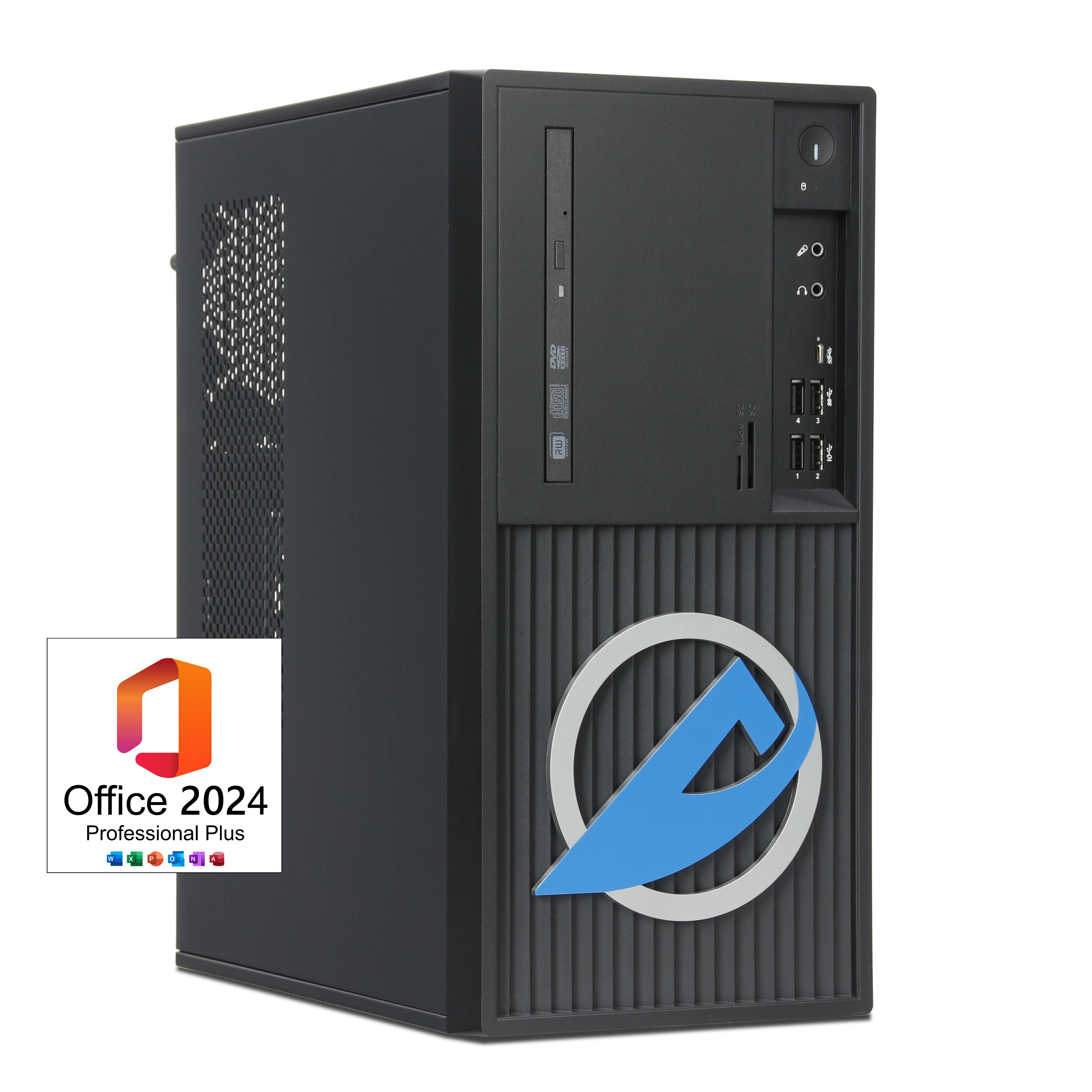 Grafica Editing Video Media Office | Intel Core i7-8700 | Nvidia GeForce GT 710 2GB | 32GB RAM | 1TB NVMe SSD | Windows 11 | WiFi | MS Office 2024