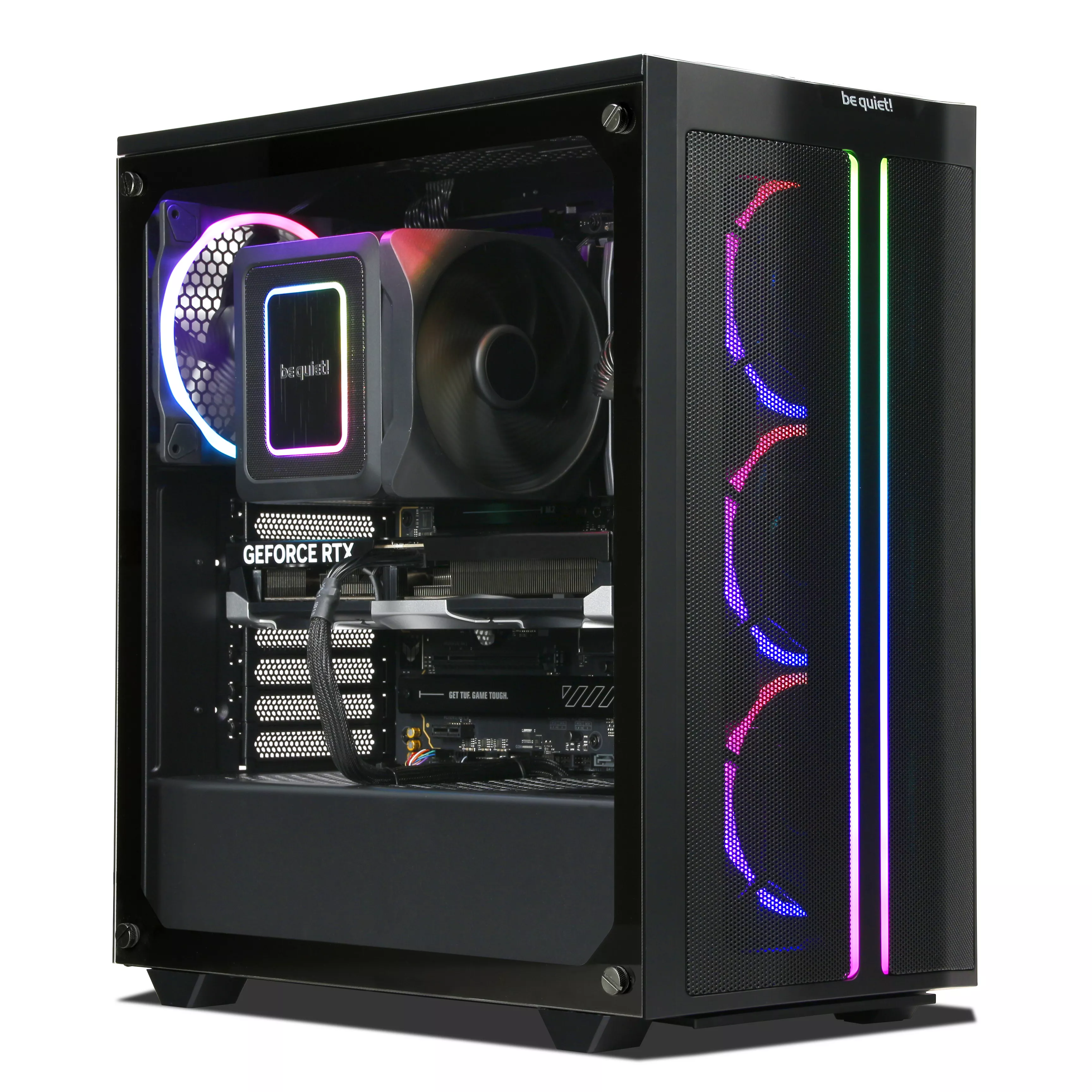 WILDRABBIT Gaming PC | AMD Ryzen 7 9800X3D | Nvidia GeForce RTX 5070 Ti 16Go | 32Go DDR5 RAM | 2To NVMe SSD | Windows 11 | WiFi & Bluetooth