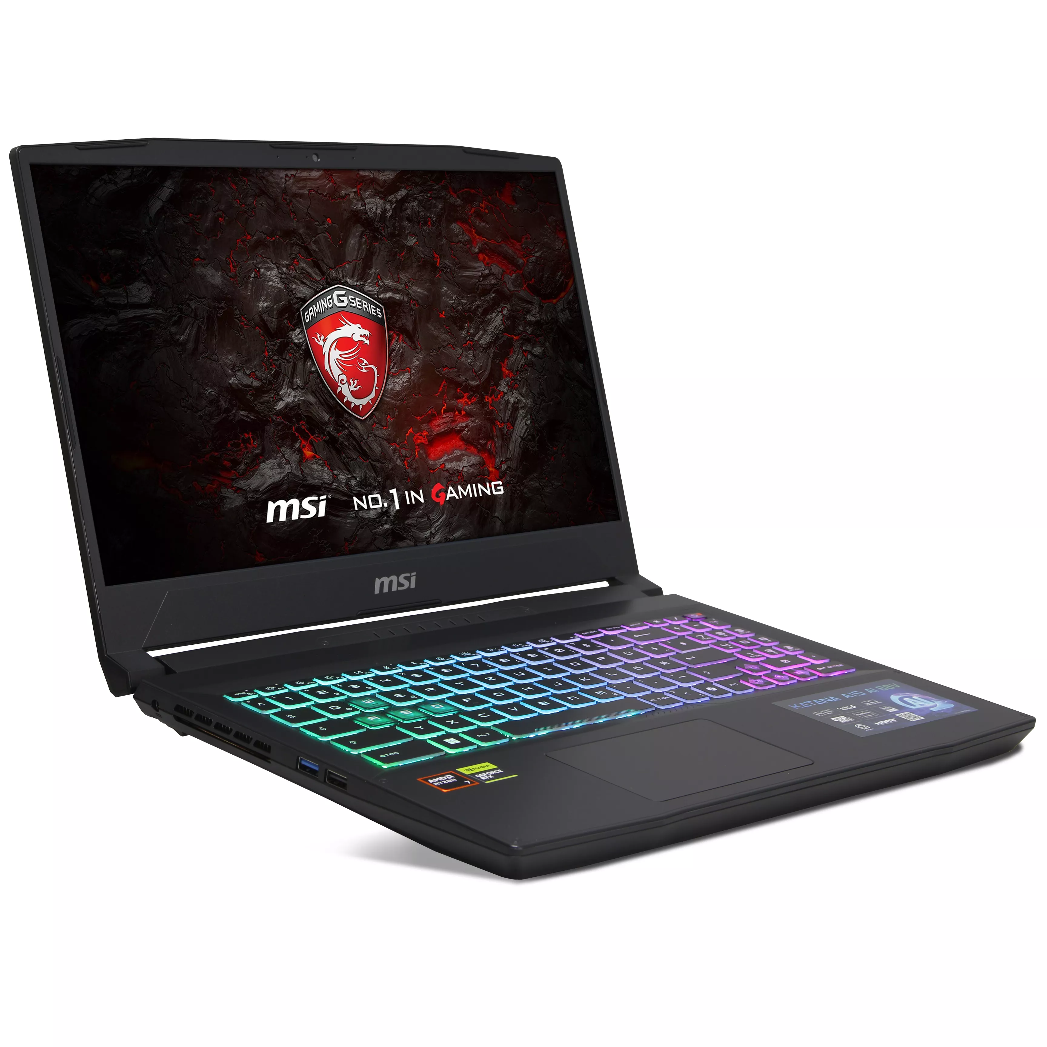 MSI Katana A15 AI B8VF-451 Gaming | 16GB DDR5 RAM | 512GB NVMe SSD | AMD Ryzen 7 8845HS | 15.6" Full HD LED Display | Nvidia GeForce RTX 4060 8GB | Windows 11 Pro | WLAN & Bluetooth | MS Office 2024 MSI Katana A15 AI B8VF-451 Gaming | 16GB DDR5 RAM | 512GB NVMe SSD | AMD Ryzen 7 8845HS | 15.6" Full HD LED Display | Nvidia GeForce RTX 4060 8GB | Windows 11 Pro | WLAN & Bluetooth | MS Office 2024