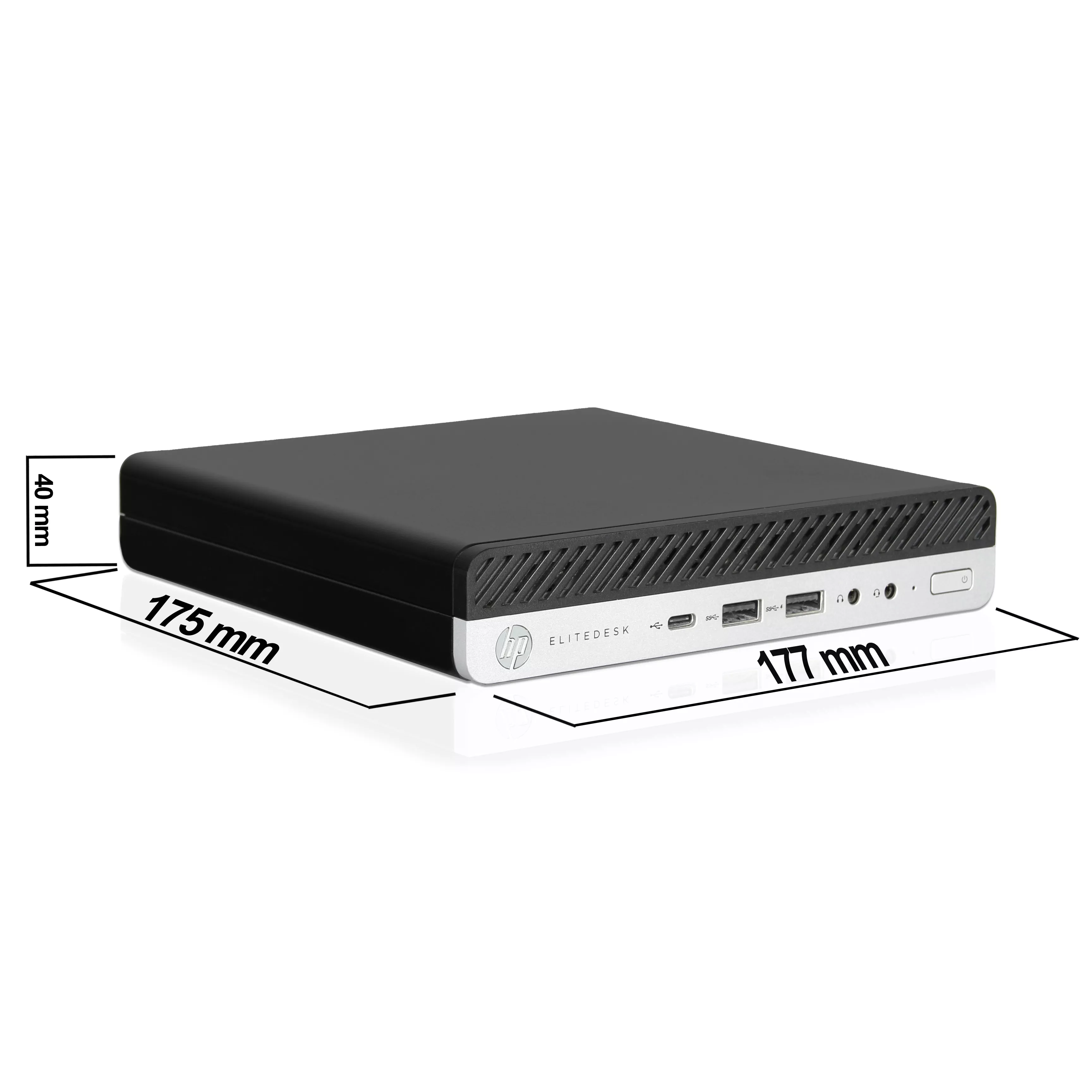 HP EliteDesk 800 G5 Mini PC Lia i7 | Intel Core i7-8700T | 32Go RAM | 1To NVMe SSD | Windows 11 | Office