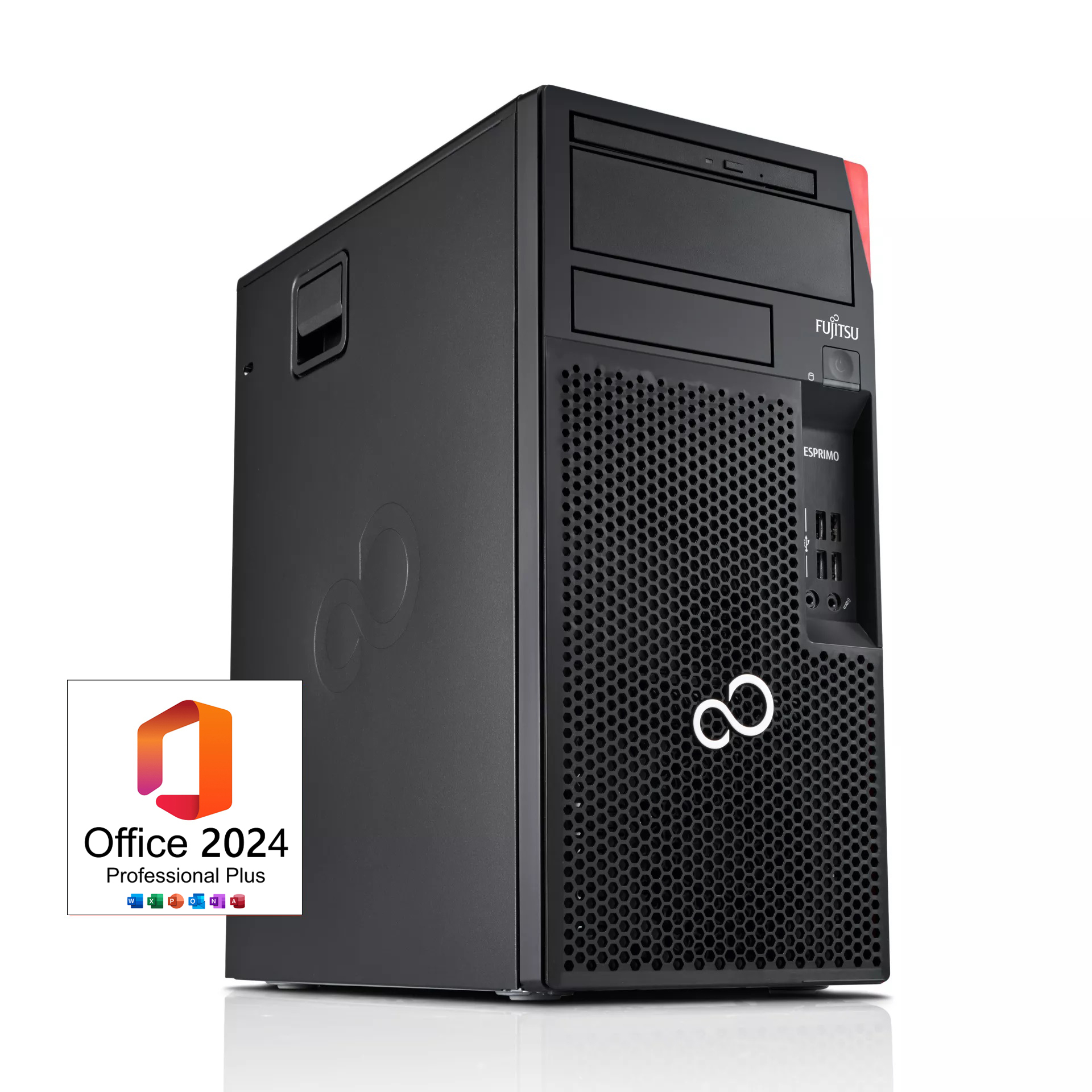 Fujitsu Esprimo Px58 i5 | Intel Core i5-8400 | 16Go RAM | 1To NVMe SSD | Windows 11 | MS Office 2024