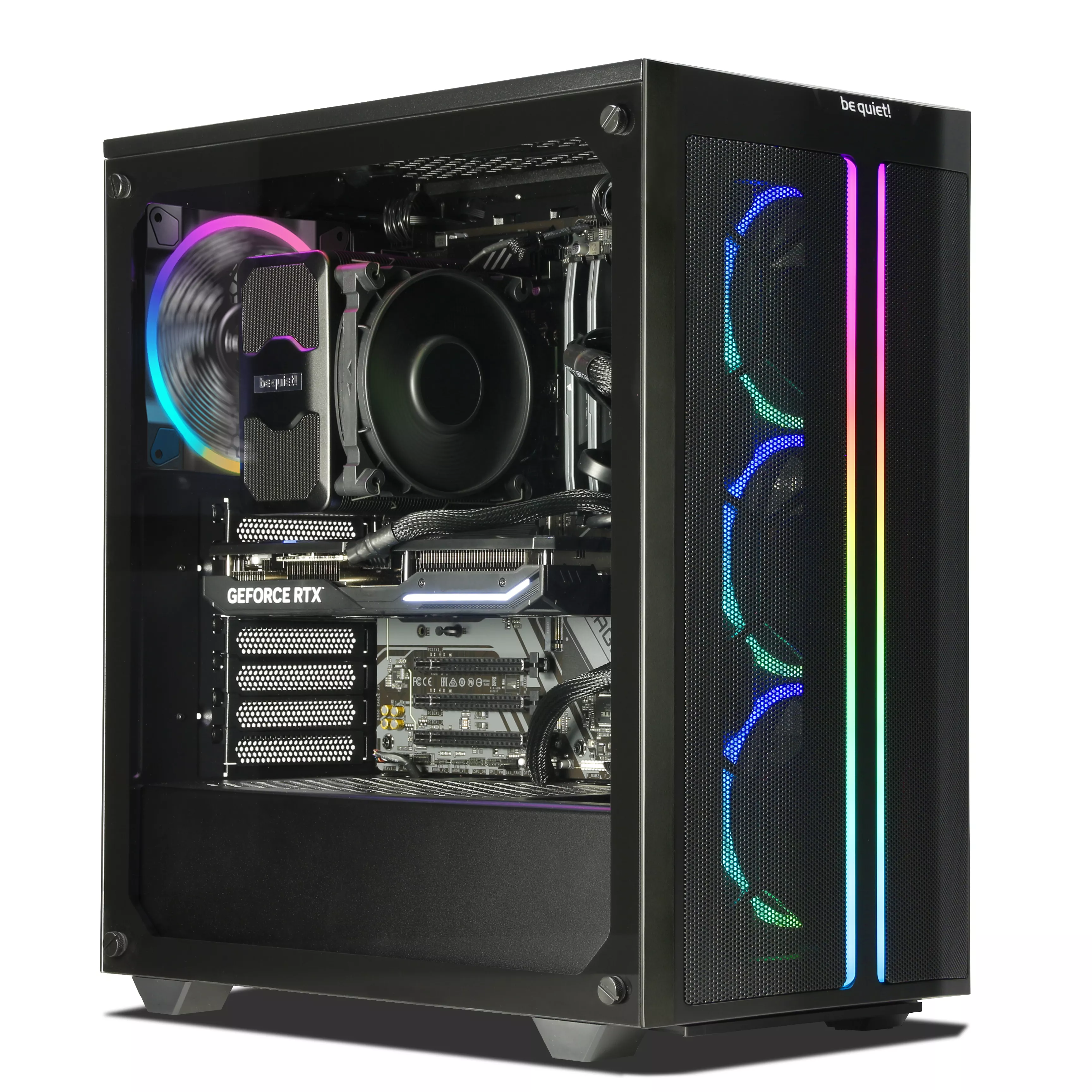 WILDRABBIT Gaming PC | AMD Ryzen 7 7700X | Nvidia GeForce RTX 4070 Super 12GB | 32GB DDR5 RAM | 2TB NVMe SSD | Windows 11 | WLAN & Bluetooth